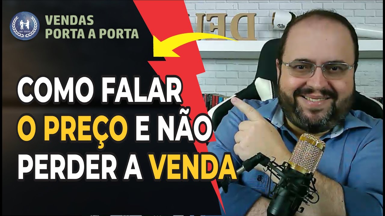 Como apresentar o preço e não perder a venda | Técnica de Vendas com Jociandre Barbosa