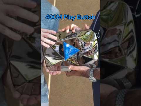 400 Million Subscribers Play Button Revealed!