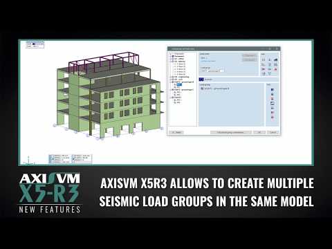 Analysis of structures considering multiple seismic design situations in the same model