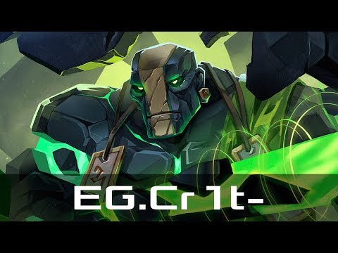 EG.Cr1t- — Earth Spirit, Mid Lane (Mar 26, 2020) | Dota 2 patch 7.25 gameplay