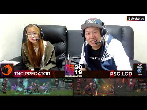 TNC Predator vs PSG.LGD Game 1 (Bo3) | Epicenter Major 2019