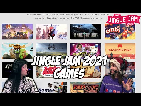 Lewis talks about Jingle Jam 2021 games