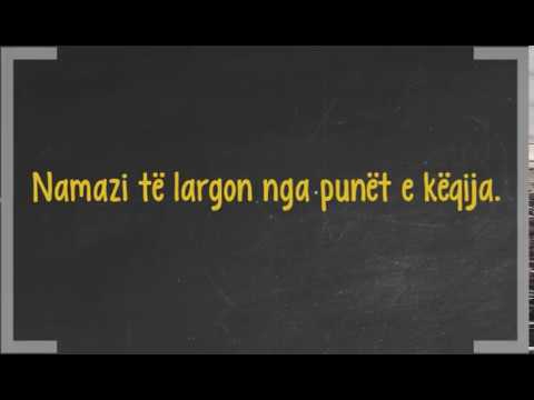 Namazi të largon nga punët e këqija