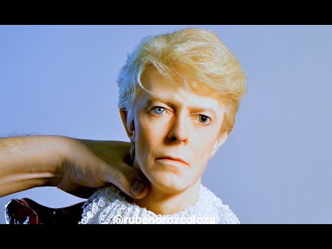 DAVID BOWIE PLATINUM SILICON SCULPTURE