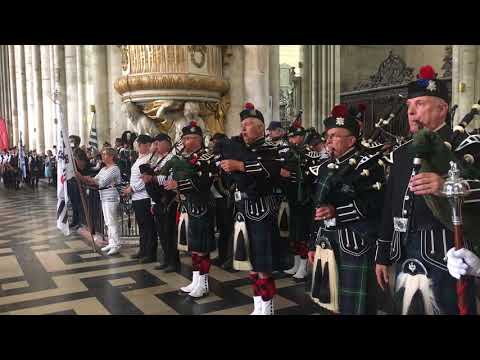 Amazing Grace, United Pipers for Peace, Amiens Cathedral