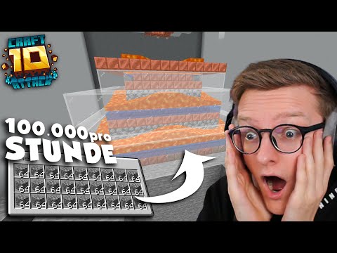 CRAZY OP COBBLE FARM! 100.000 pro STUNDE! - CraftAttack 10 - #70