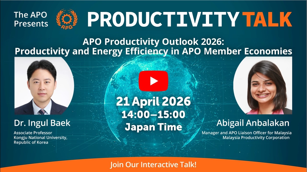 APO Productivity Outlook 2026: Productivity and Energy Efficiency in APO Member Economies