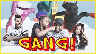 PAINFUL ICE BREAKING KNOCKOUTS! - Gang Beasts Gameplay