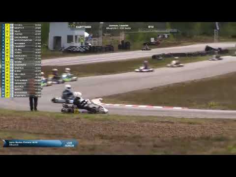 IAME Series Finland 2018 - Joensuu 9.6.2018 - Senior - Heat B-C