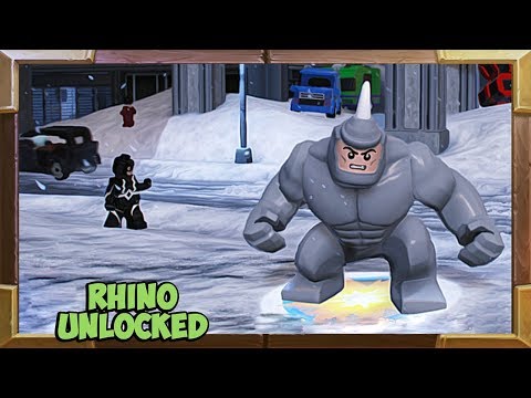 LEGO Marvel Super Heroes 2 Rhino Character Unlock