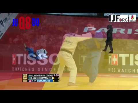 SHIKHALIZADA, Nijat (AZE) BOUCHARD, Antoine (CAN) -66kg Grand Slam Paris 2017