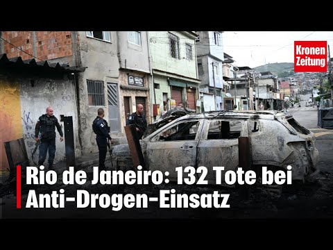 Rio de Janeiro: 132 Tote bei Anti-Drogen-Einsatz | krone.tv NEWS