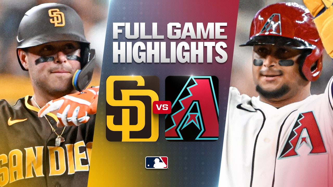 PADRES vs. D-BACKS: Official Full Game Highlights (August 6) | 2026 MLB Season