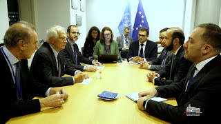 Встреча министра иностранных дел Армении с Верховным представителем ЕС по иностранным делам и политике безопасности