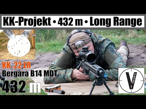 Projekt KK • Teil 5 • 432 m Testschießen • Bergara B14 • Long Range Shooting .22LR