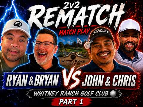 We Ran it Back... Part 1! Chris and John try to even the score @ Whitney Ranch Golf Club. 2v2 Match!
