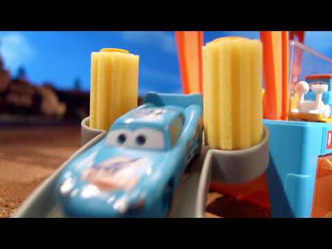 Disney Pixar Cars Farbwechsel Dinoco Autowaschanlage Spielset | Cars | Deutsch