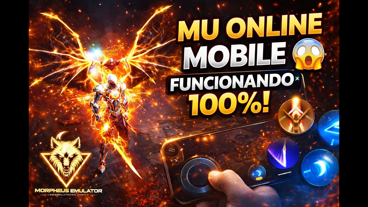 MU ONLINE MOBILE FUNCIONANDO!