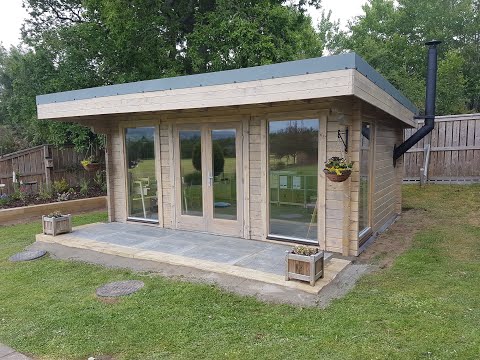 Video casa de madera Madrid