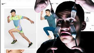 I modeled for Nike's website and got ROASTED