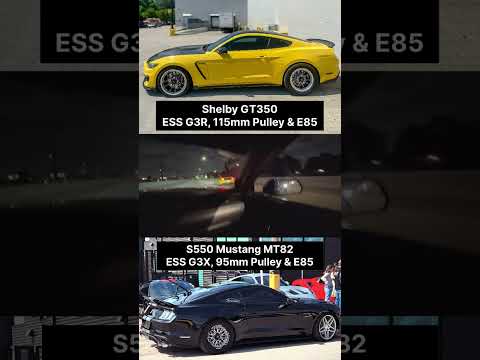 ESS „G3R“ Shelby GT350 mit Kompressor 🆚 ESS „G3X“ Mustang GT mit Kompressor