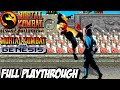 MK1 GENESIS MEGA DRIVE FULL PLAYTHROUGH MORTAL KOMBAT LEGACY KOLLECTION Playthrough Gameplay