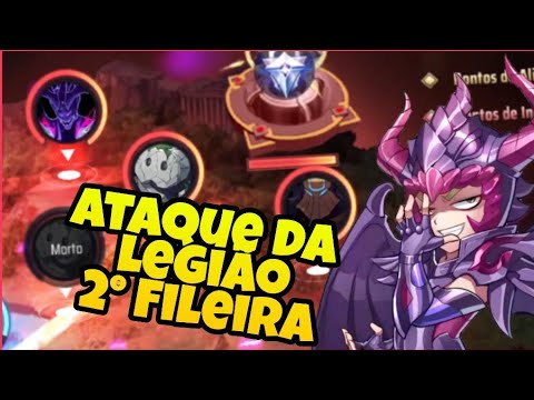 Ataque da Legião Segunda Fileira: Conheça Minhas Formações e Quem São - Saint Seiya Awakening