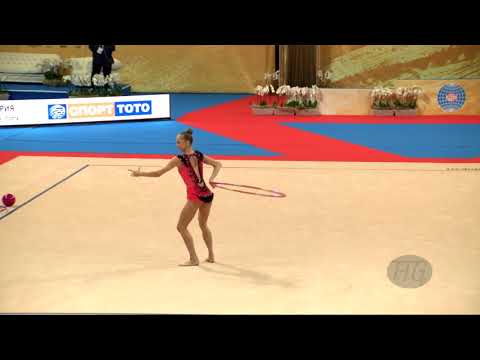 EVCHIK Julia (BLR) - 2018 Rhythmic Worlds, Sofia (BUL) - Qualifications Hoop