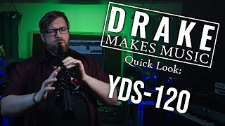 Video thumbnail for Drake Makes Music Quick Look: Yamaha YDS-120 by Drake Makes Music