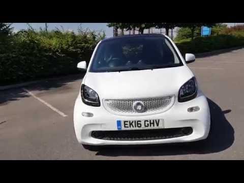 Smart ForTwo Edition White 2016 Turbo DCT Overview