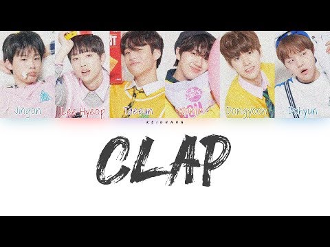 PRODUCE X 101 Clapping - CLAP (Color Coded Lyrics Eng/Rom/Han/가사)