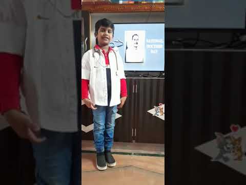 Speech on Doctor's Day by Pradhyun Karthi from 2nd Rose