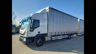 شاحنة ذات أغطية جانبية IVECO 160 E 32 + مقطورة ستارة | صورة 4 - Autoline