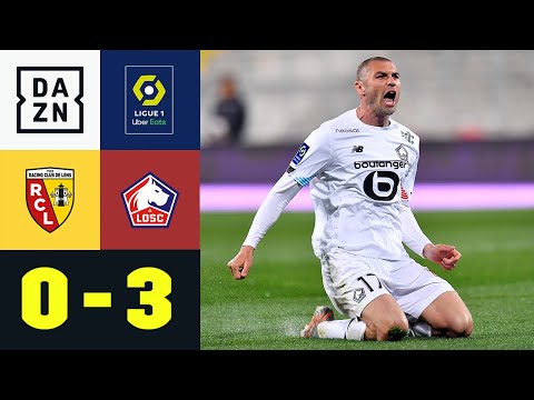 Lille auf Meisterkurs! Burak Yilmaz doppelt und wunderschön: Lens - Lille 0:3 | Ligue 1 | DAZN
