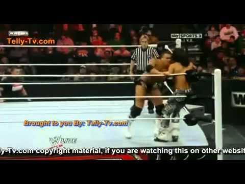 WWE Raw 12/27/10 John Morrison vs Alex Riley