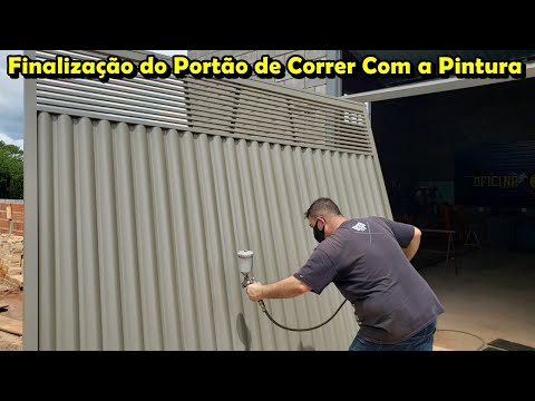 How to Paint and Treat Sliding Gates Before Painting - Locksmith Course 89