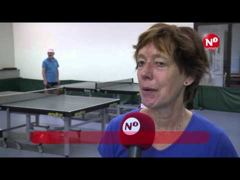Senioren tafeltennissen er flink op los