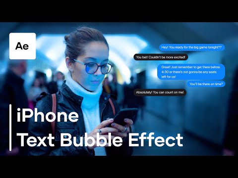 How To Create A Dynamic Text Bubble Effect In After Effects