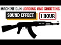 Machine Gun Loading And Shooting Sound Effect White Noise Relaxation 1 Hour
