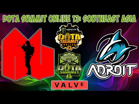 Army Geniuses vs Adroit | Best of 2 | DOTA Summit Online 13: Southeast Asia Group Stage