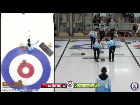 Seungyoun Ha vs. Jennifer Westhagen - Draw 5 - Curling Stadium Alberta Curling Series #3