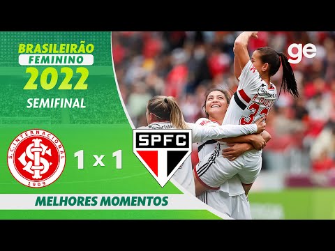 Gols e lances de Internacional x São Paulo