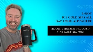 Will This Insulated BRIOBITE Mug Save Your Coffee Forever? Cold/Hot Test & Review 🧊🔥