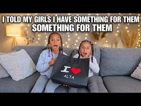 Les dije a mis hijas que tenía algo para ellas… Su reacción fue todo 🥰