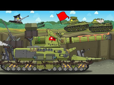 Landkreuzer P-1500 a new Soviet Monster - Cartoons about Tanks