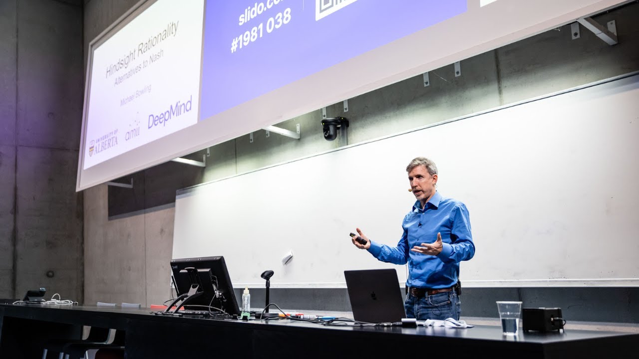 prg.ai meetup with Michael Bowling on Hindsight Rationality