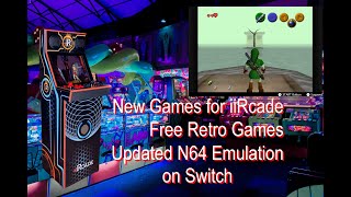 New games out for iiRcade + updates to N64 emulation on Switch