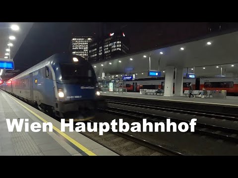 Wien Hauptbahnhof Züge nach Ungarn, Tschechien, Deutschland,