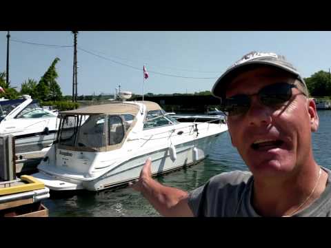 Taking Boogaboo to Get Polished - Sea Ray Sundancer