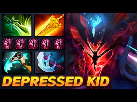 depressed kid Spectre Hunter - Dota 2 Pro Gameplay [Watch & Learn]